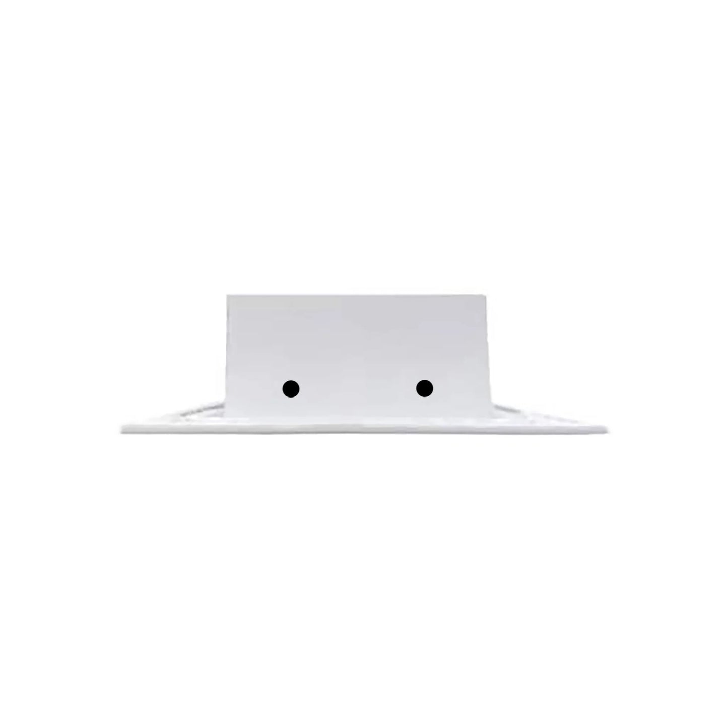 8x4 White Contemporary Air Vent Cover – Stylish Linear Slot Diffuser for Ceilings, Walls & Floors – Decorative HVAC Register Grille