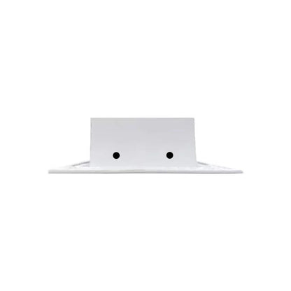 12x4 White Contemporary Air Vent Cover – Stylish Linear Slot Diffuser for Ceilings, Walls & Floors – Decorative HVAC Register Grille