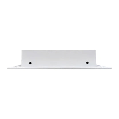 12x8 White Contemporary Air Vent Cover – Stylish Linear Slot Diffuser for Ceilings, Walls & Floors – Decorative HVAC Register Grille