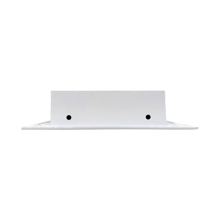 14x6 White Contemporary Air Vent Cover – Stylish Linear Slot Diffuser for Ceilings, Walls & Floors – Decorative HVAC Register Grille