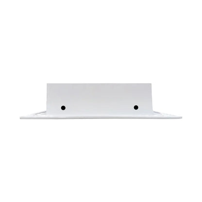 14x6 White Contemporary Air Vent Cover – Stylish Linear Slot Diffuser for Ceilings, Walls & Floors – Decorative HVAC Register Grille