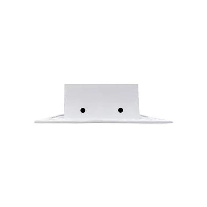 8x4 White Contemporary Air Vent Cover – Stylish Linear Slot Diffuser for Ceilings, Walls & Floors – Decorative HVAC Register Grille